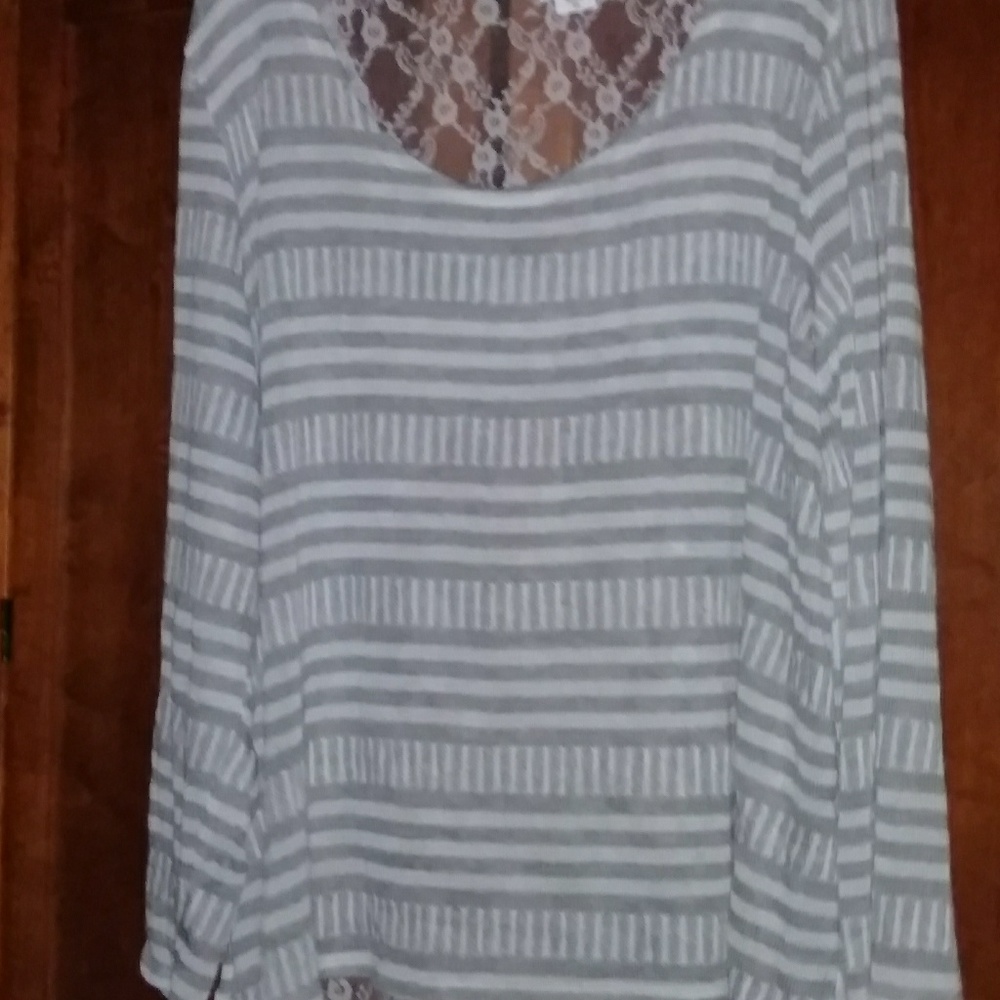 SWAK sweater lace back 🦃 "2/ $15 sale !!"